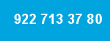 922 713 37 80